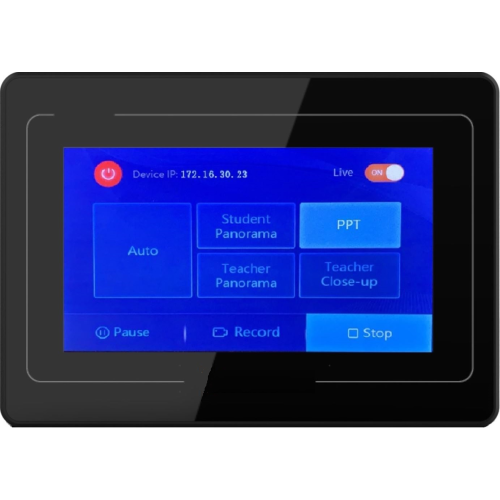 Panel de operación sensible al tacto LCD